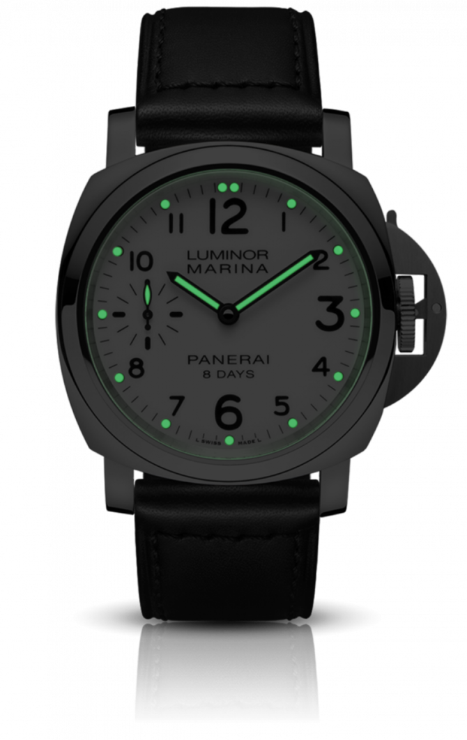 Officine Panerai PAM00563 Luminor Marina 8 Days Acciaio - фото 2