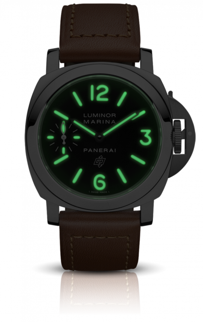 Officine Panerai PAM00005 Luminor Marina Logo Acciaio - фото 2
