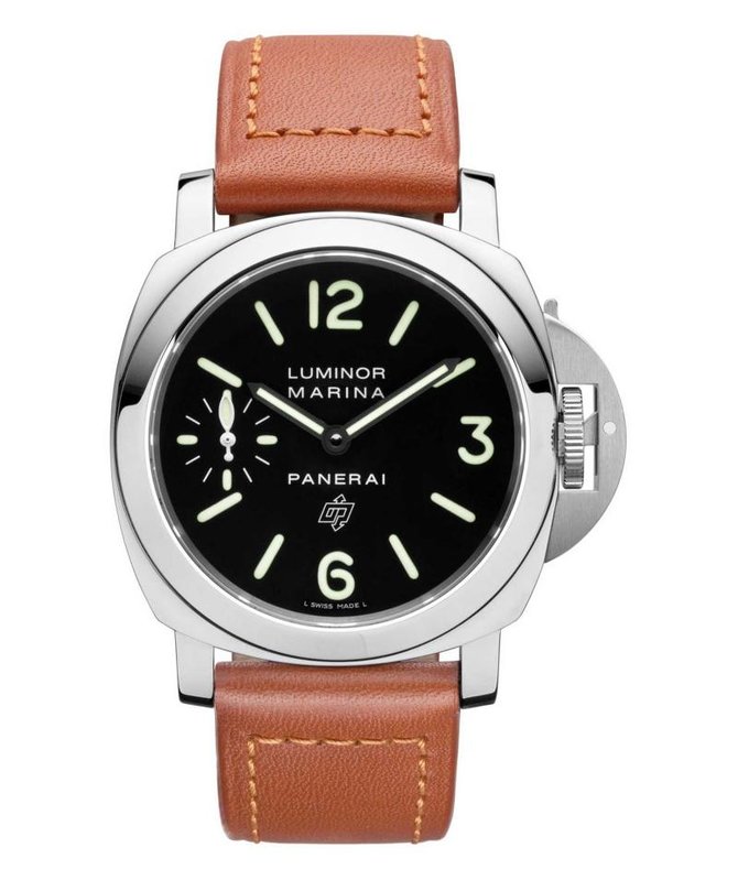 Officine Panerai PAM00005 Luminor Marina Logo Acciaio - фото 1