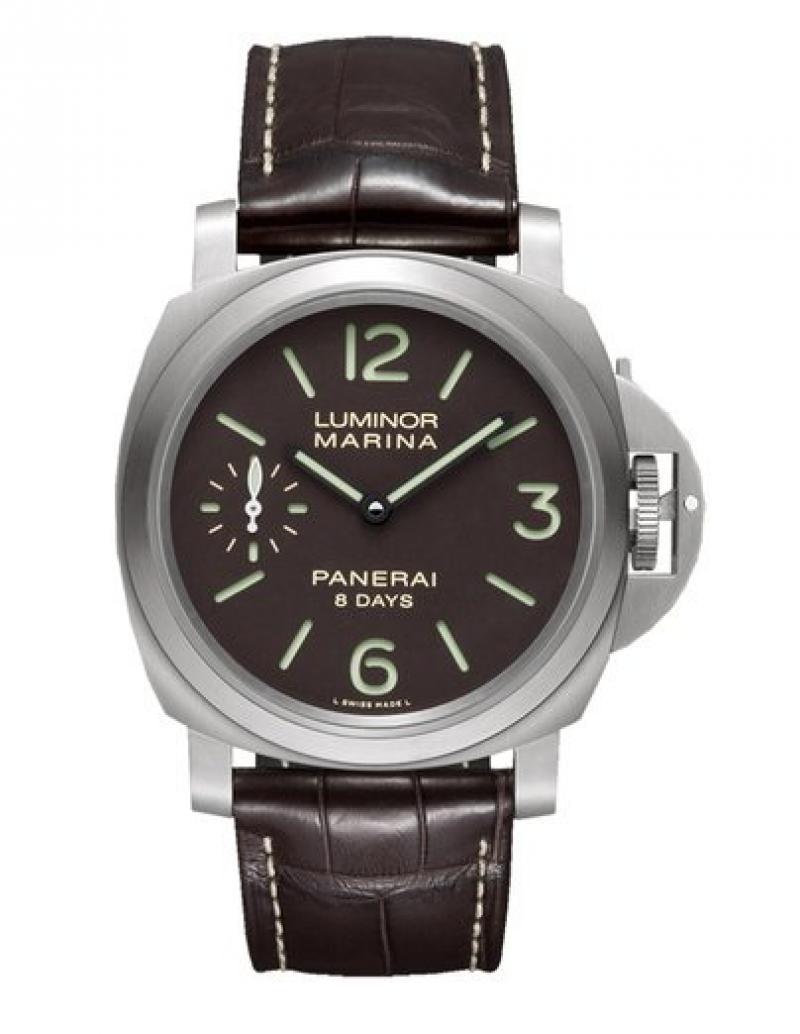 PAM00564 Officine Panerai Marina 8 Days Titanio Luminor