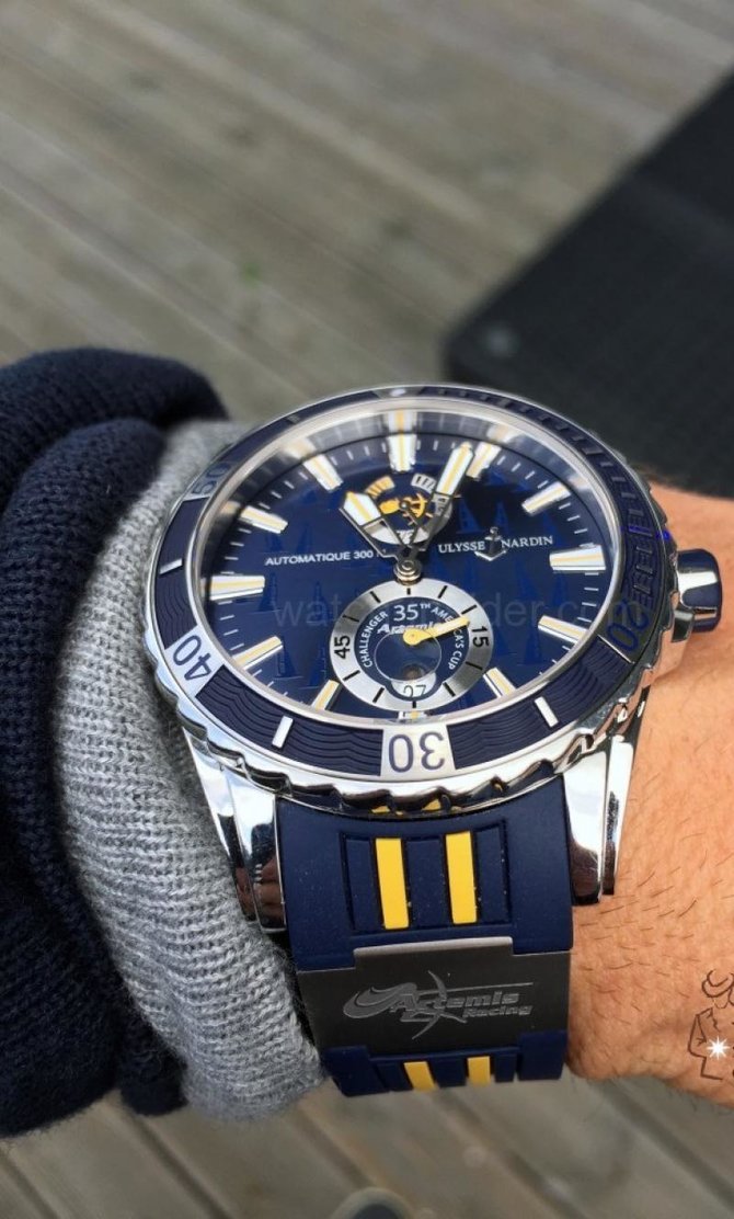 Ulysse Nardin 263-10LE-3/93-Artemis Maxi Marine Diver 44 mm - фото 3
