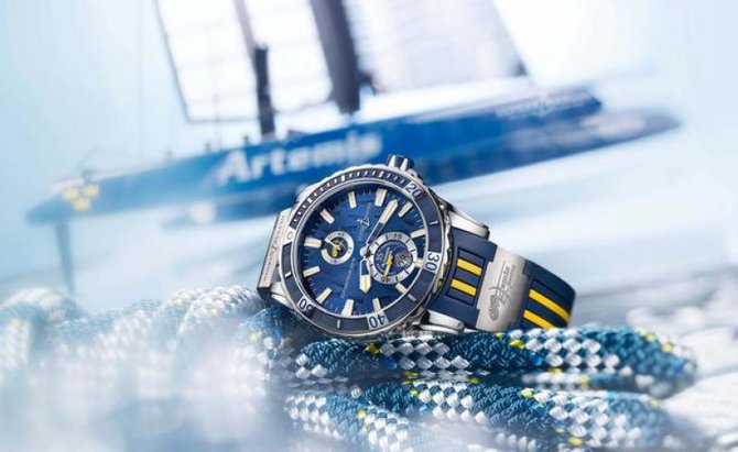 Ulysse Nardin 263-10LE-3/93-Artemis Maxi Marine Diver 44 mm - фото 2