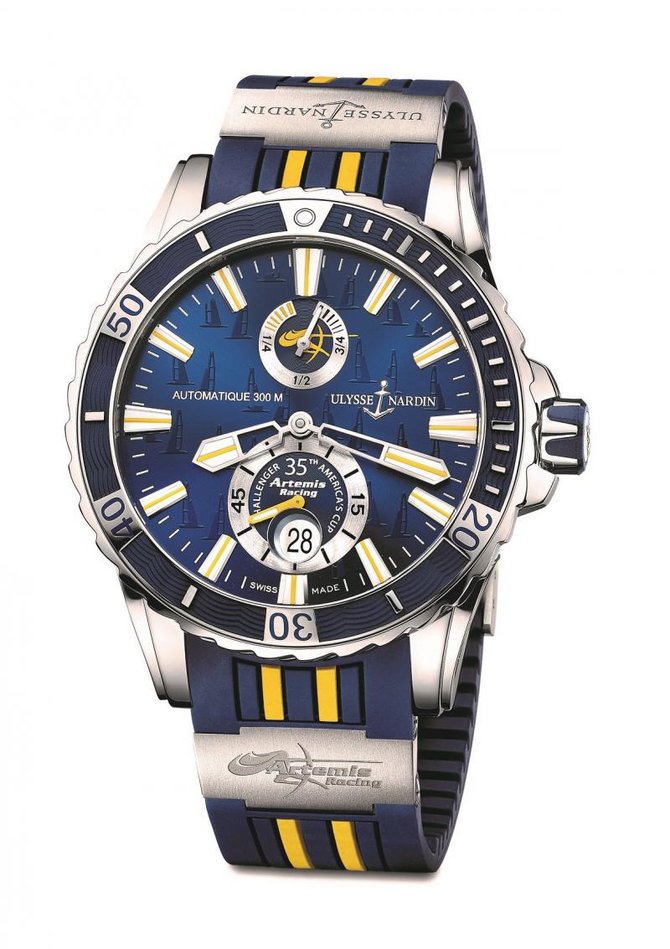 Ulysse Nardin 263-10LE-3/93-Artemis Maxi Marine Diver 44 mm - фото 1