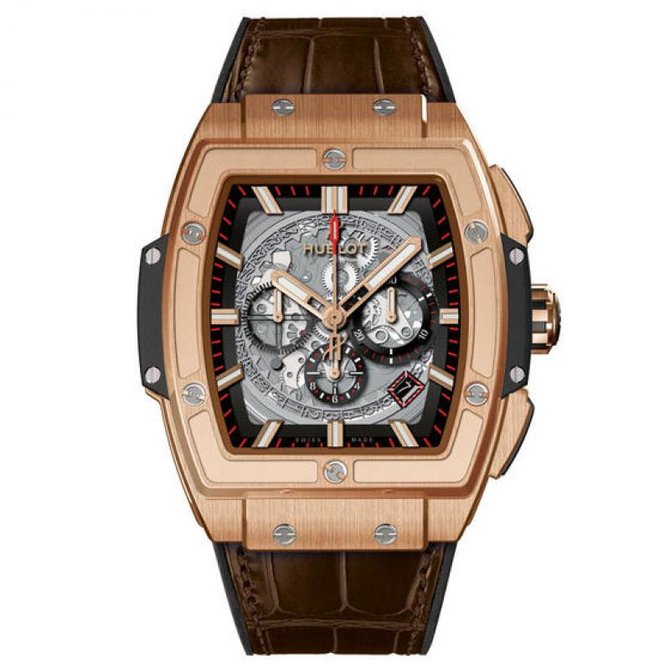 Hublot 601.OX.0183.LR Spirit of Big Bang Red gold Skeleton Chronograph