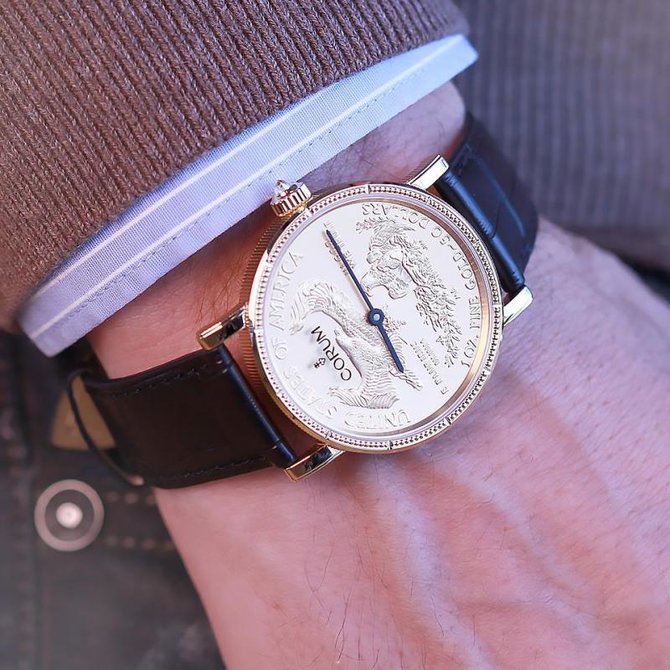 Corum 082.645.56/0001 MU52 Coin  50$ Gold Coin 50th Anniversary Edition - фото 5