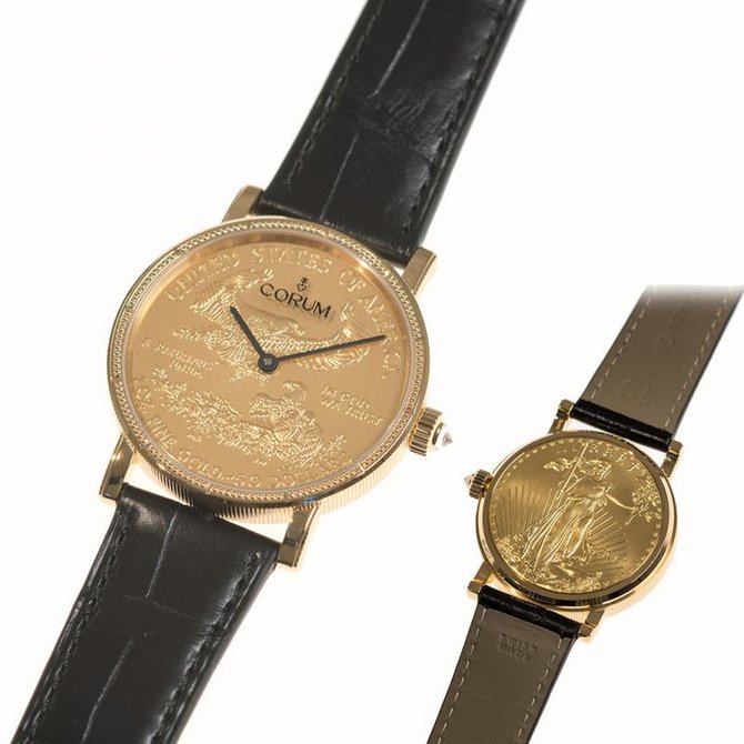Corum 082.645.56/0001 MU52 Coin  50$ Gold Coin 50th Anniversary Edition - фото 2