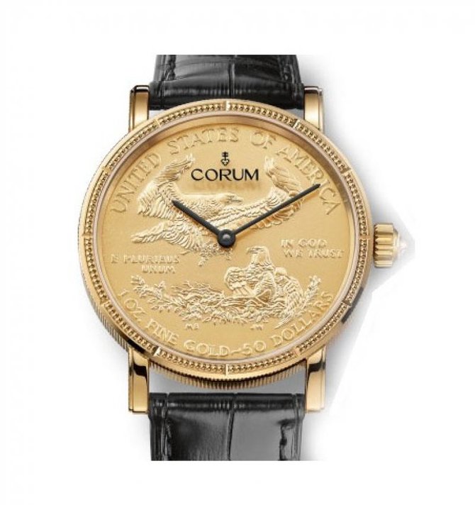 Corum 082.645.56/0001 MU52 Coin  50$ Gold Coin 50th Anniversary Edition - фото 1