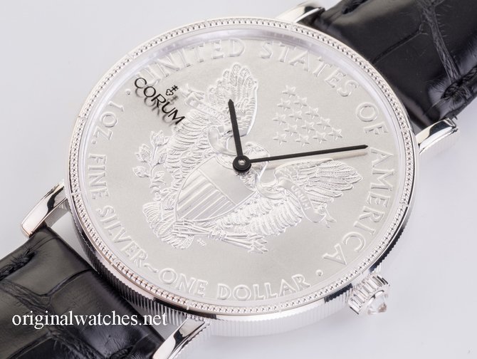 Corum 082.645.01/0001 MU53 Coin  1$ Silver Coin 50th Anniversary Edition - фото 11