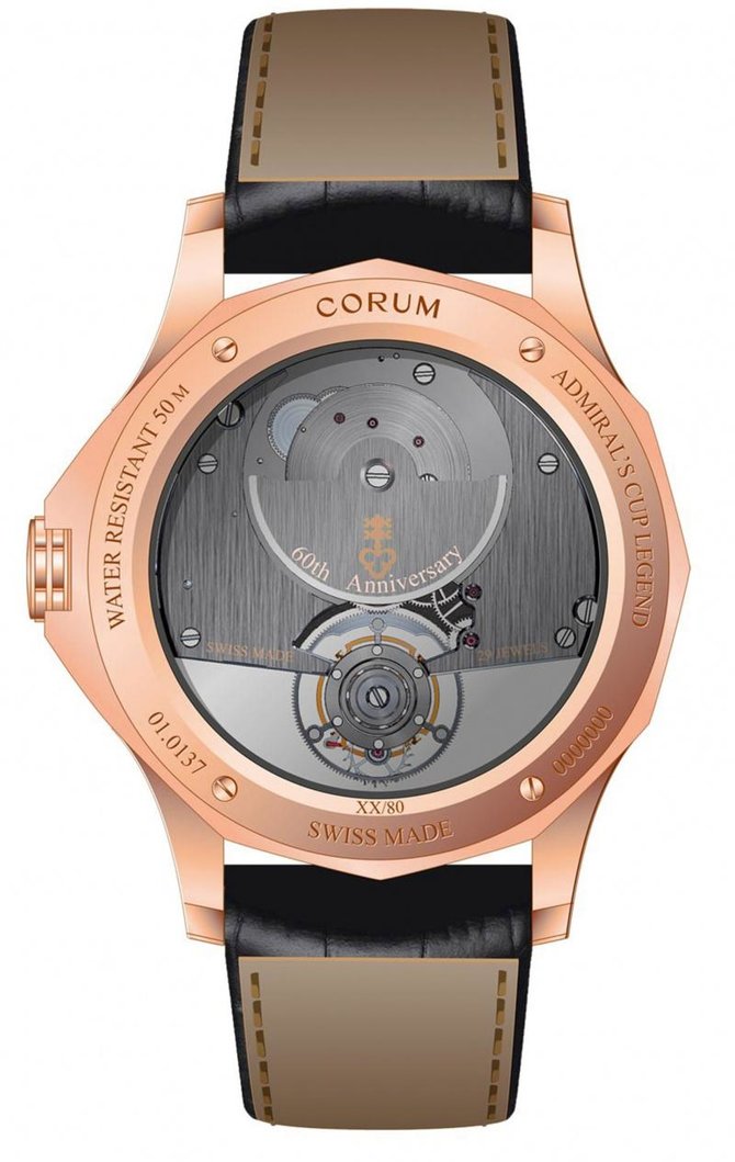 Corum A016/02673 - 016.101.55/0001 AN10 Admirals Cup Legend 60th Anniversary - фото 2