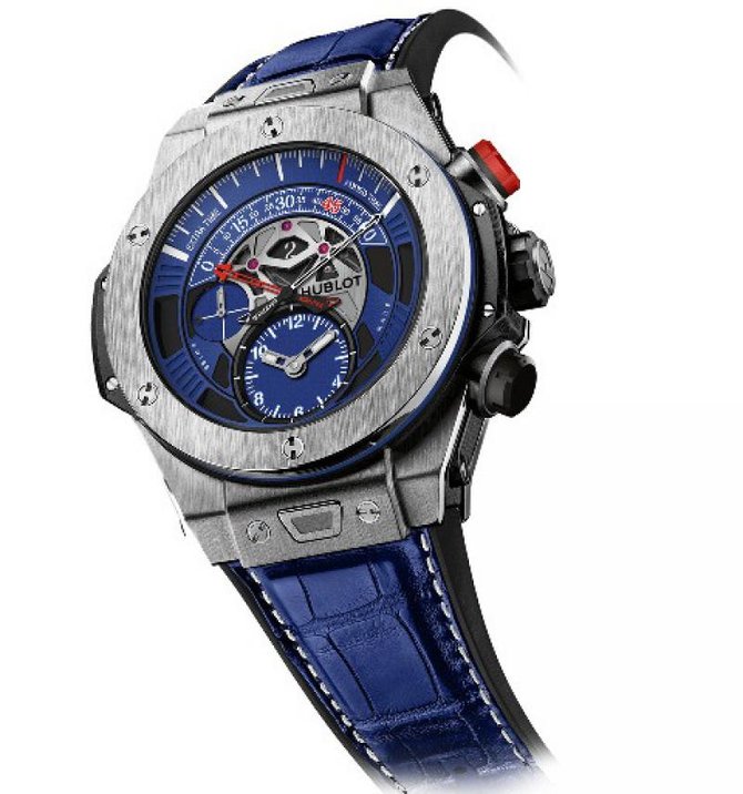 Hublot 413.NX.1129.LR.PSG15 Big Bang Unico Bi-Retrograde Paris Saint-Germain - фото 3