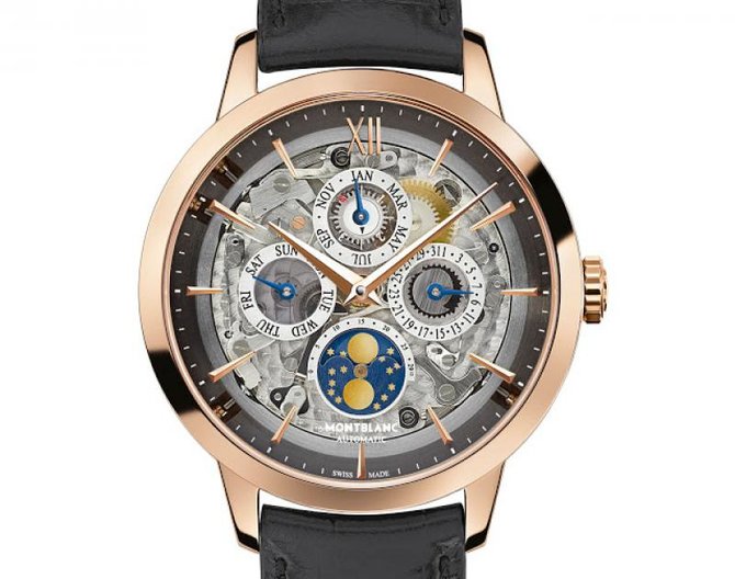 Montblanc 112310 Meisterstuck Heritage Heritage Spirit Perpetual Calendar Sapphire Dial  - фото 3
