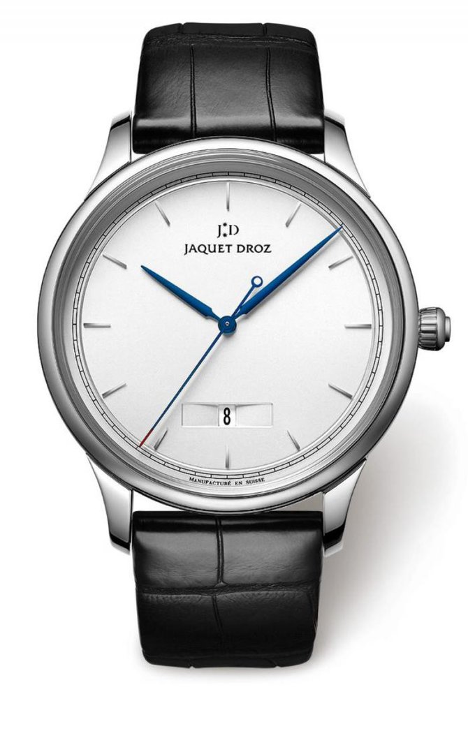 Jaquet Droz J017510240 Blue Complications La-Chaux-De-Fonds Grande Heure Minute Quantiéme - фото 2