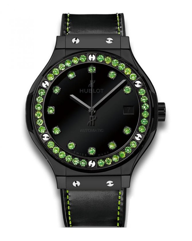 Hublot 565.CX.1210.VR.1222 Classic Fusion Shiny Ceramic Green - фото 1