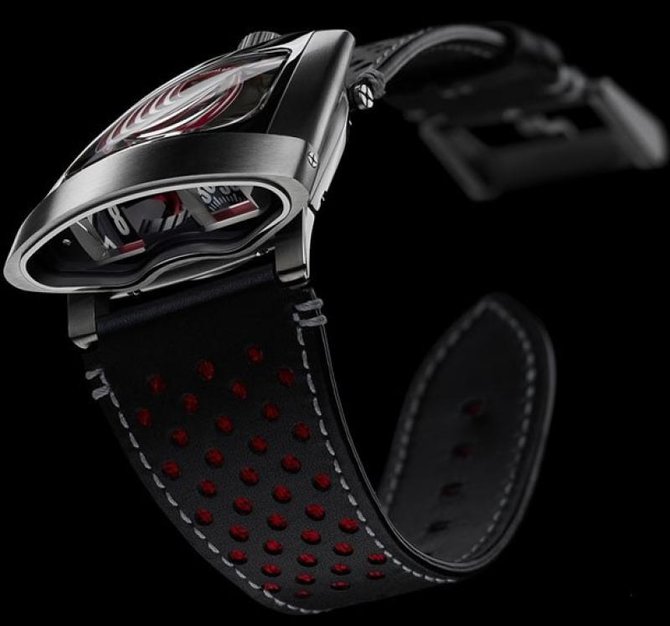MB&F HMX Ferrari Red Horological Machines Machine No.10 - фото 5