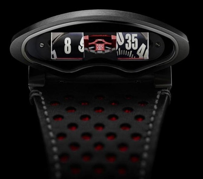 MB&F HMX Ferrari Red Horological Machines Machine No.10 - фото 4