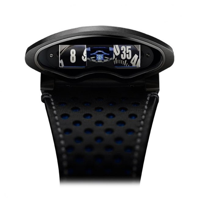 MB&F 56.STBL.B Horological Machines HMX Bugatti Blue - фото 3