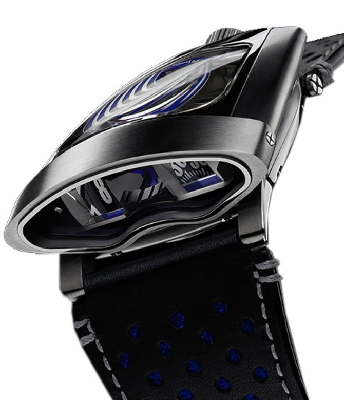 MB&F 56.STBL.B Horological Machines HMX Bugatti Blue - фото 1