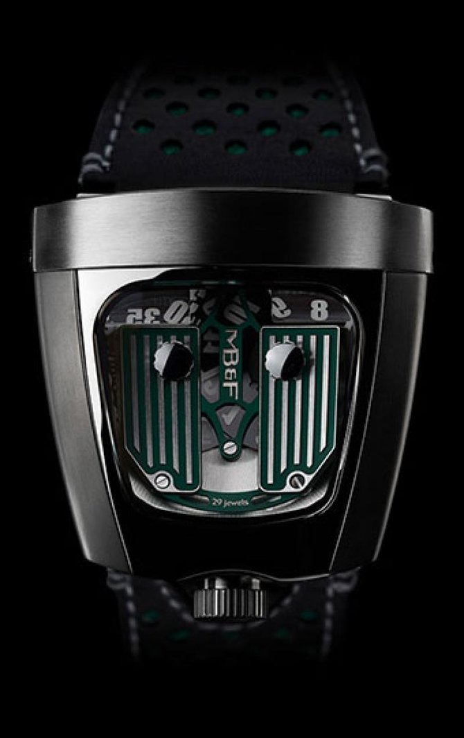 MB&F HMX British Racing Green Horological Machines Machine No.10 - фото 2