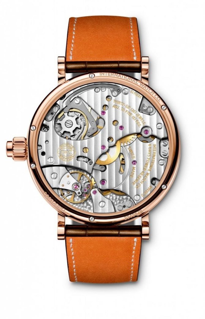 IWC IW515103/IW515104 Pink Gold Portofino Hand-Wound Monopusher - фото 2