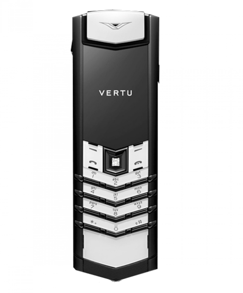 0022T14 Vertu Black and White Signature