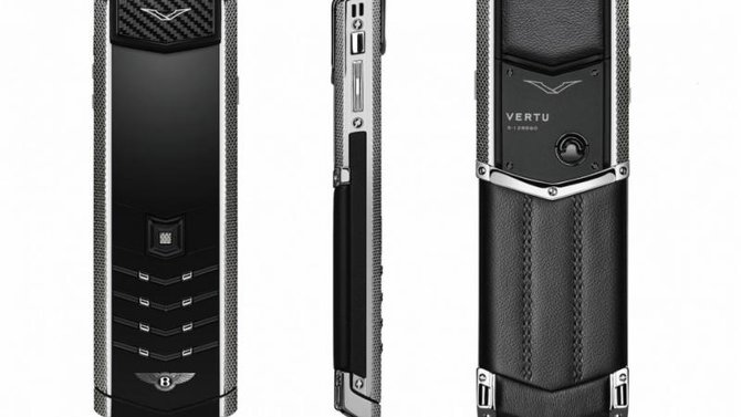 Vertu Bentley Steel and Carbon Signature Series 40 - фото 2