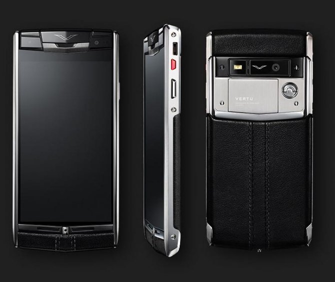 Vertu Jet Calf Signature Touch Titanium - фото 3