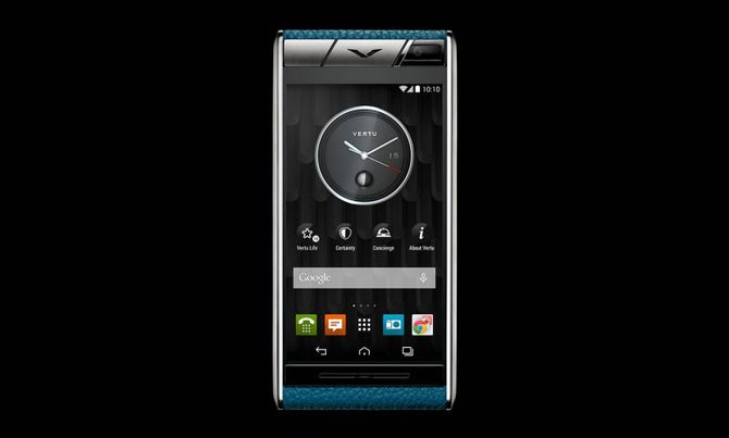 Vertu Lagoon Calf Aster Titanium - фото 2