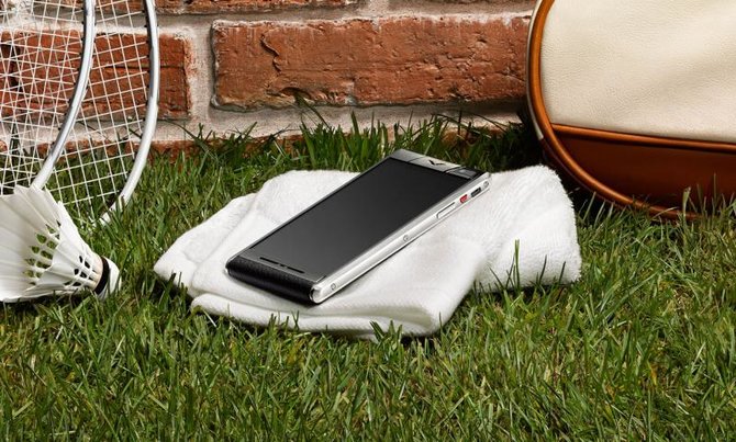 Vertu Onyx Calf Aster Titanium - фото 5