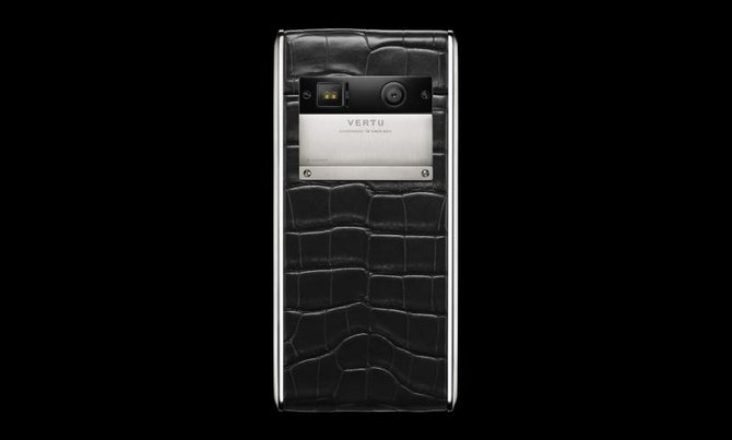 Vertu Diamonds Black Alligator Aster Titanium - фото 4