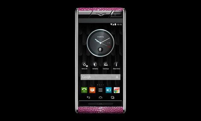 Vertu Stingray Pink Aster Titanium - фото 2