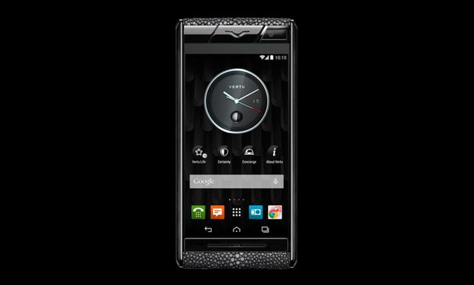 Vertu Stingray Black Aster Titanium - фото 2