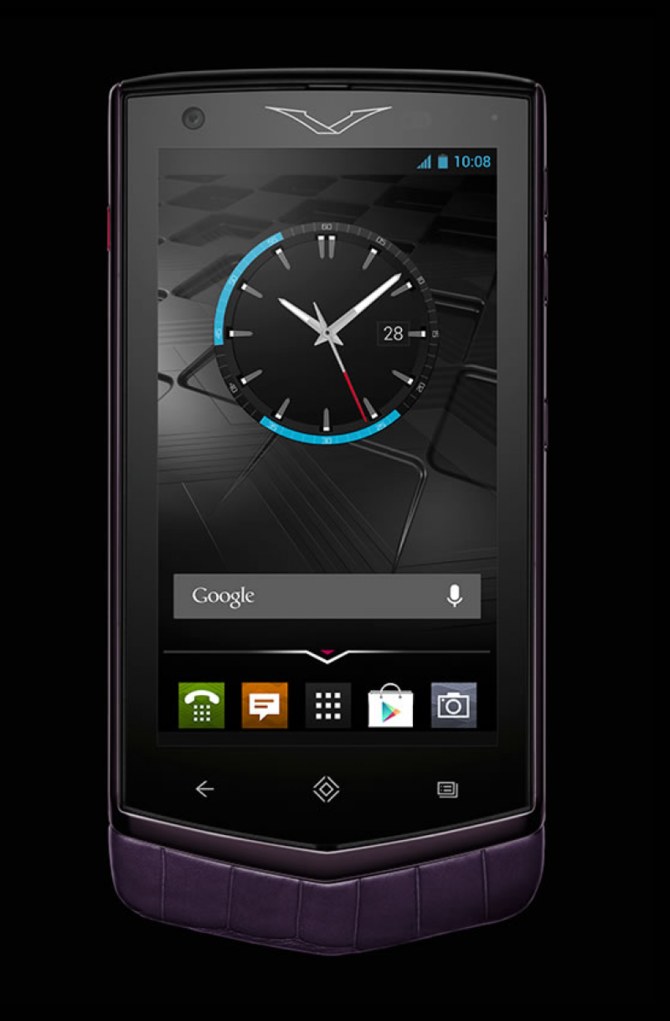 Vertu Android Pure Plum Alligator Constellation Android Titanium - фото 5