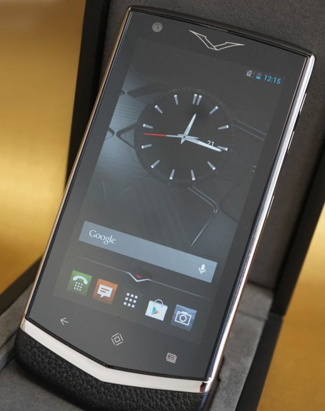 Vertu 0024C60 Constellation Android Black - фото 5