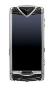 Vertu Constellation 002W874 Polished Stainless Steel Sapphire Screen Black Alligator Skin