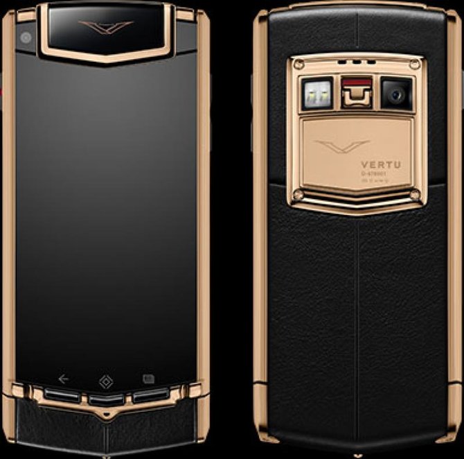 Vertu Titanium Red Gold Ti Android - фото 3