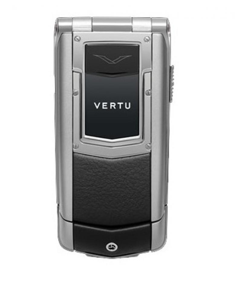 Stainless Steel Aluminium Vertu Ayxta Black Leather Constellation Quest