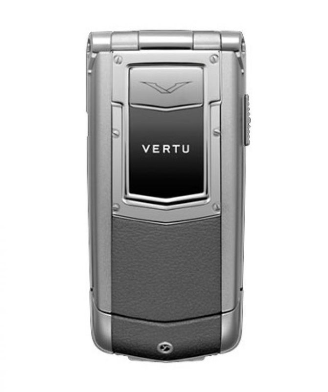 Vertu Aluminium Silver Metallic Leather Constellation Quest Ayxta Stainless Steel Ceramic Keys Silver - фото 1