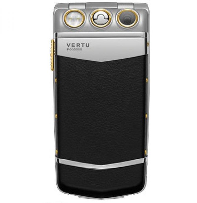 Vertu Aluminium Yellow Gold Black Ceramic Keys Constellation Quest Ayxta Stainless Steel Black Leather - фото 2
