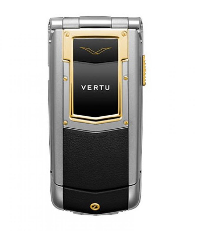Vertu Aluminium Yellow Gold Black Ceramic Keys Constellation Quest Ayxta Stainless Steel Black Leather - фото 1