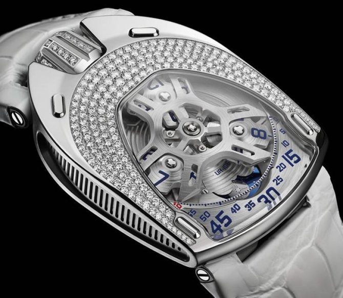 Urwerk UR-106 Lotus UR-105 First Female Model - фото 3