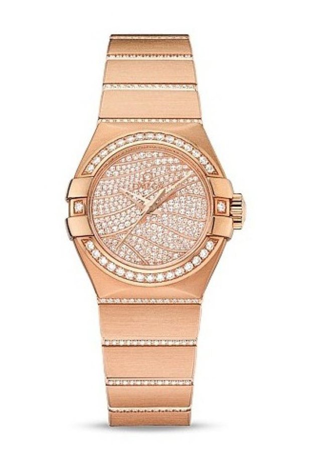 Omega 123.55.27.20.55.006 Constellation Ladies Co-Axial Automatic Date 27 mm