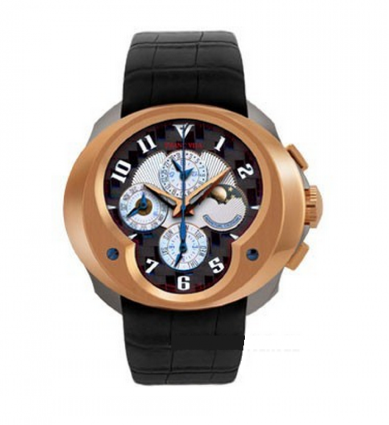 FVa11 Pink Gold Titanium Franc Vila Chronograph Fly-Back Alliance Concept Complication