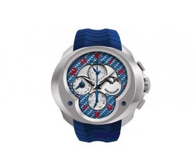 Franc Vila FVa11 White Gold 18 ct. Complication Chronograph Fly-Back Grand Sport