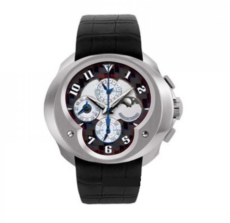 FVa11 White Gold Alligator Franc Vila Chronograph Fly-Back Grand Sport Complication