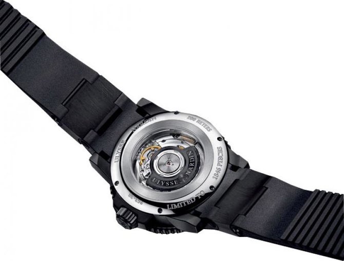 Ulysse Nardin 263-38LE-3 Maxi Marine Diver Black Ocean Limited Edition 1846 - фото 5