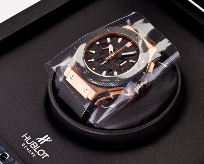 Hublot 301.PM.1780.RX Big Bang 44mm Evolution Gold Ceramic - фото 4