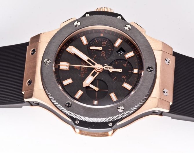Hublot 301.PM.1780.RX Big Bang 44mm Evolution Gold Ceramic - фото 7