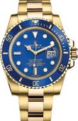 Rolex Часы Rolex Submariner M116618LB-0001 Date Yellow Gold