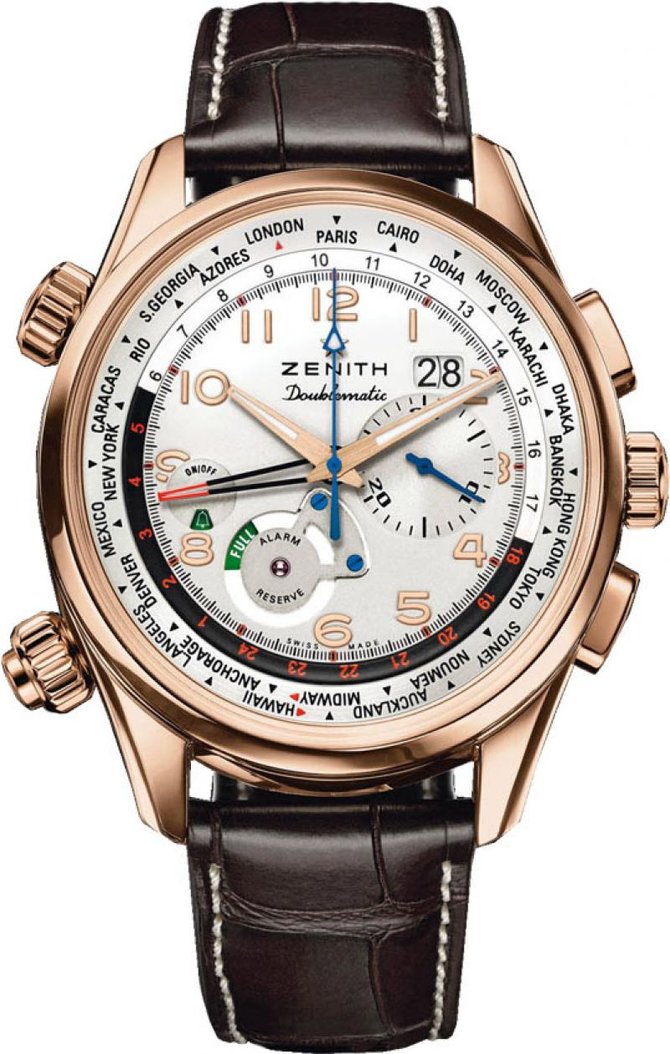 Zenith 18.2400.4046/01.C721 Pilot Doublematic Limited edition 250 - фото 1