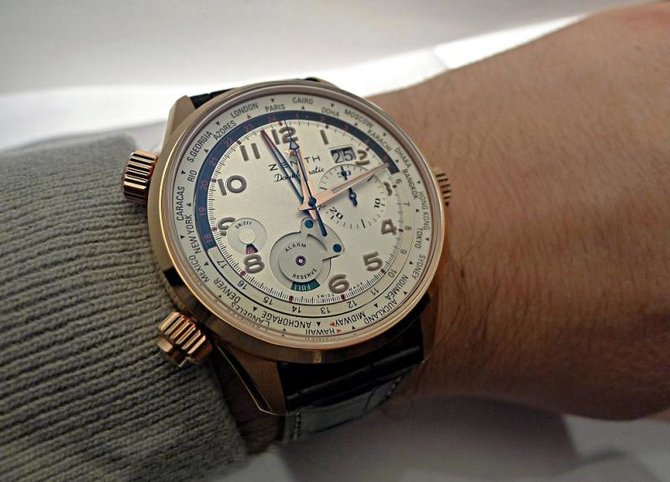 Zenith 18.2400.4046/01.C721 Pilot Doublematic Limited edition 250 - фото 3